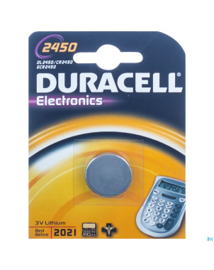 Duracell dl/cr 2450 diam24mm ep50mm