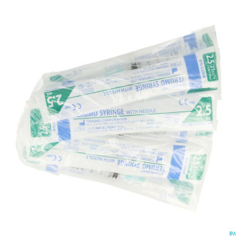Terumo seringue avec aiguille 21g 5/8    2ml   5
