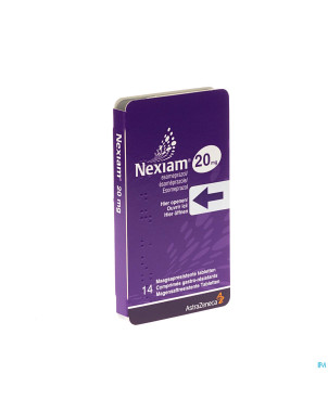 Nexiam 20 mg comp 14 x 20 mg