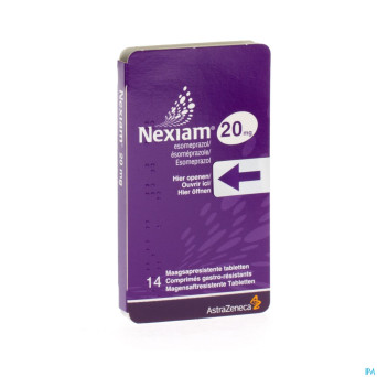 Nexiam 20 mg comp 14 x 20 mg