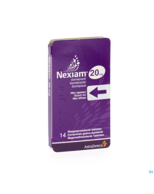 Nexiam 20 mg comp 14 x 20 mg