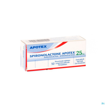 Spironolactone apotex  25 comp sec 50 x  25 mg