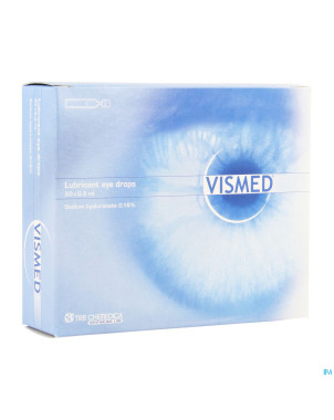 Vismed lubrifiant oculaire 0,18%    fl 20 x 0,3ml