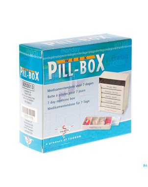 Pillbox week/ semaine