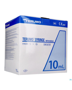 Terumo seringue+aiguille 21g 1 1/2 tb vert 10ml100