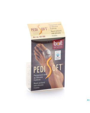 Bort pedisoft pans rond silic. 4