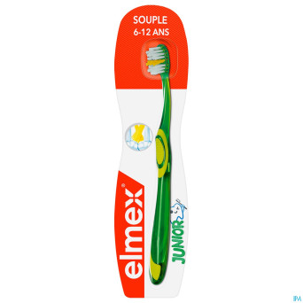 Elmex inter-x brosse a dents junior souple 6-12ans