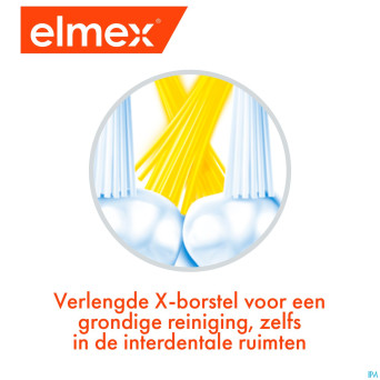 Elmex inter-x brosse a dents junior souple 6-12ans