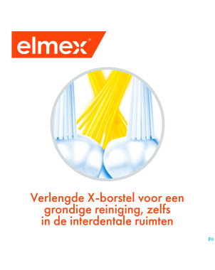 Elmex inter-x brosse a dents junior souple 6-12ans