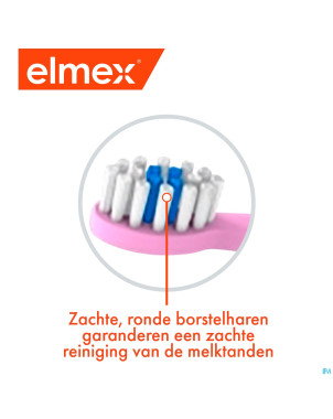 Elmex brosse a dents souple debutant 0-3 ans