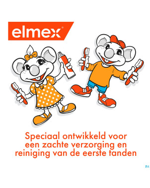 Elmex brosse a dents souple debutant 0-3 ans