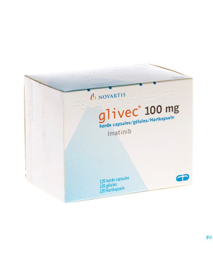 Glivec caps 120 x 100 mg