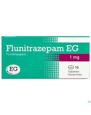 Flunitrazepam eg    comp 10x1mg