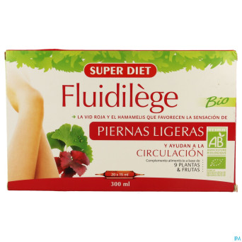 Superdiet fluidilege bio    amp 20x15ml