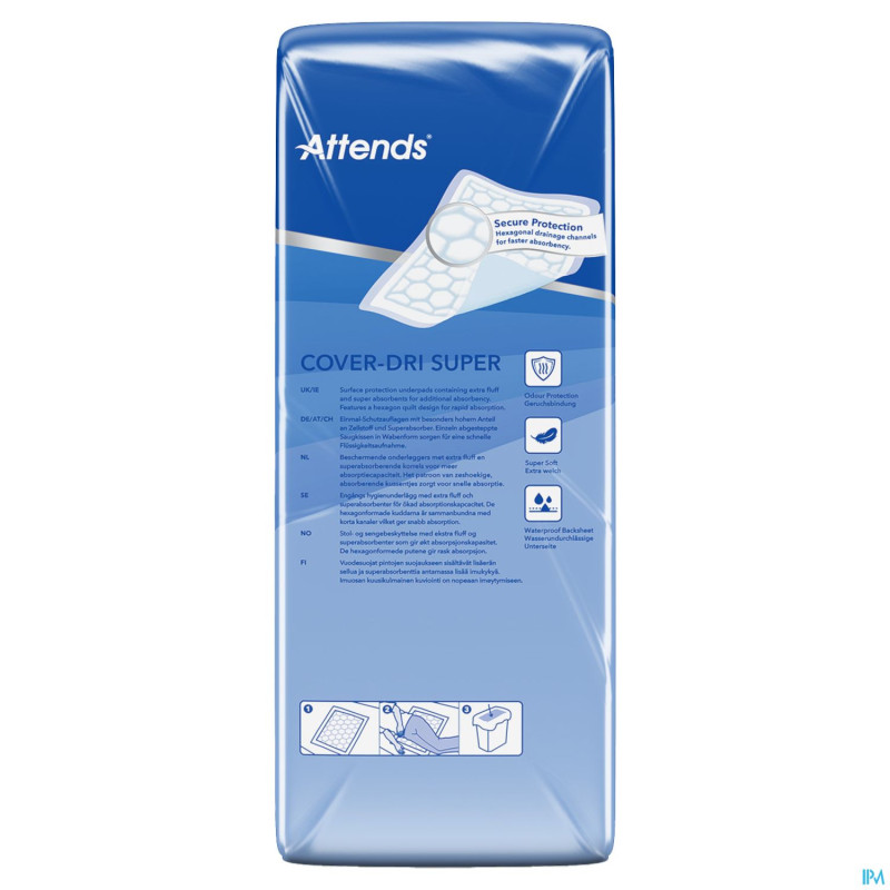Attends cover dri super    60x 90cm    50