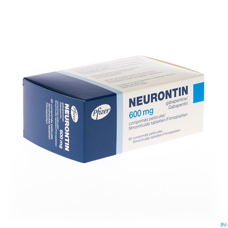 Neurontin 600mg comp 90