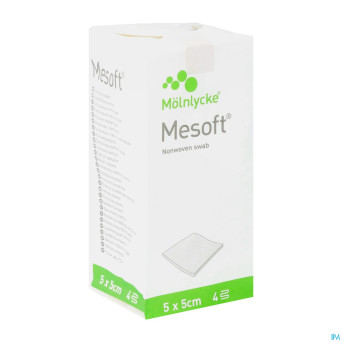 Mesoft s cp n/st 4c  5,0x 5,0cm 100 157000