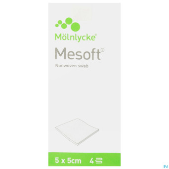 Mesoft s cp n/st 4c  5,0x 5,0cm 100 157000