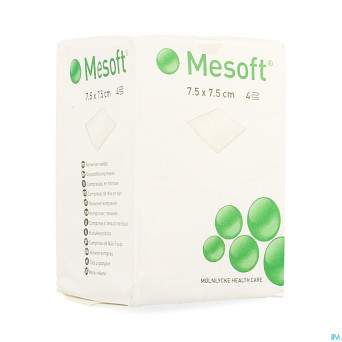 Mesoft s cp n/st 4c  7,5x 7,5cm 100 157100