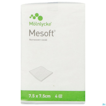 Mesoft s cp n/st 4c  7,5x 7,5cm 100 157100