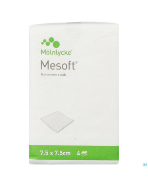 Mesoft s cp n/st 4c  7,5x 7,5cm 100 157100