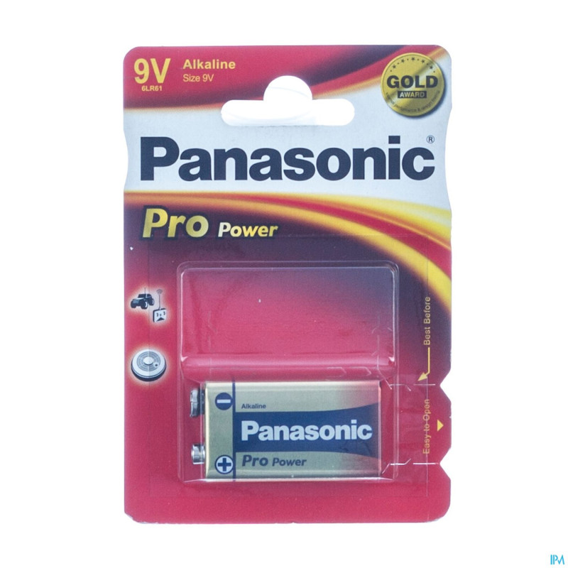 Panasonic batterie glr 6 9v