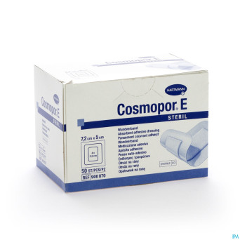 Cosmopor e pans ster adh 7,2cmx5cm 50 9008708