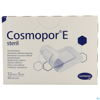 Cosmopor e pans ster adh 7,2cmx5cm 50 9008708