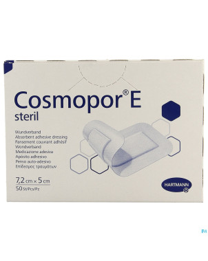 Cosmopor e pans ster adh 7,2cmx5cm 50 9008708