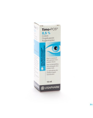 Timo comod pos collyre 0,50% 10ml