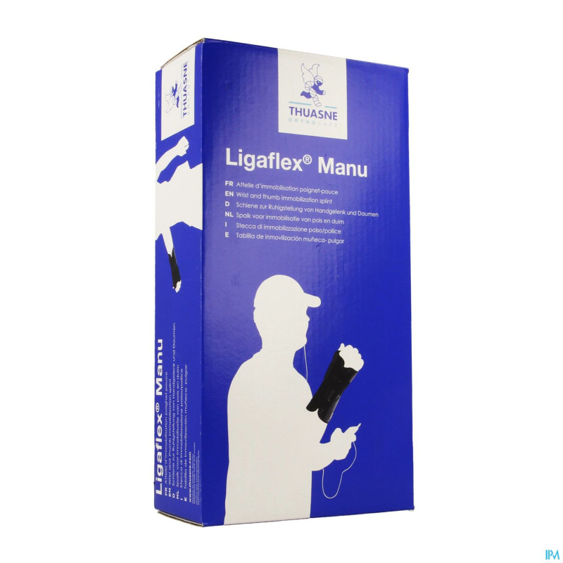 Ligaflex manu poignet gauche noir    t2