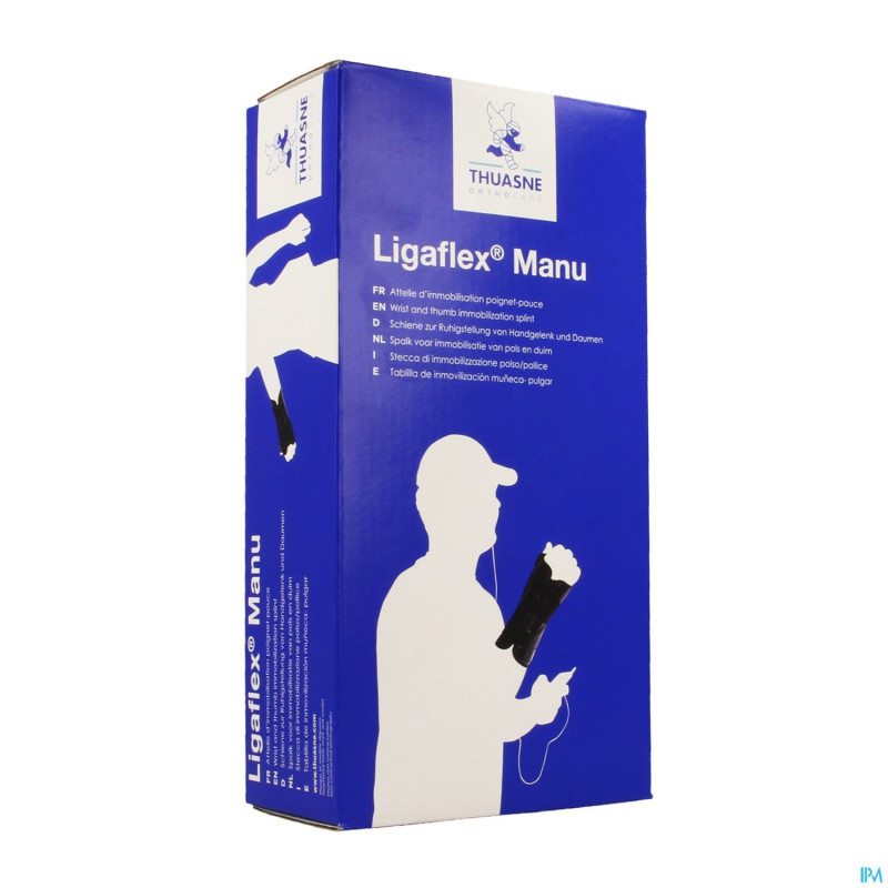 Ligaflex manu poignet gauche noir    t4