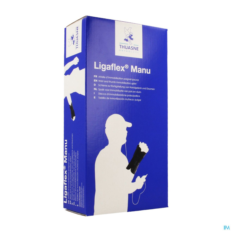 Ligaflex manu poignet droit noir    t3