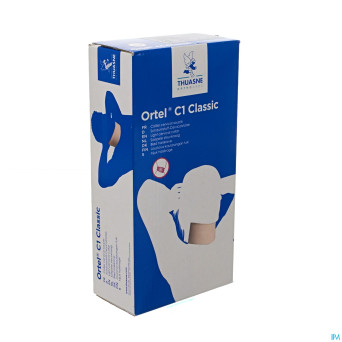 Collier cervical c1 classic blanc    8cm t2