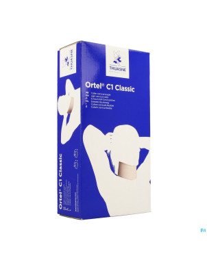 Collier cervical c1 classic blanc    8cm t3