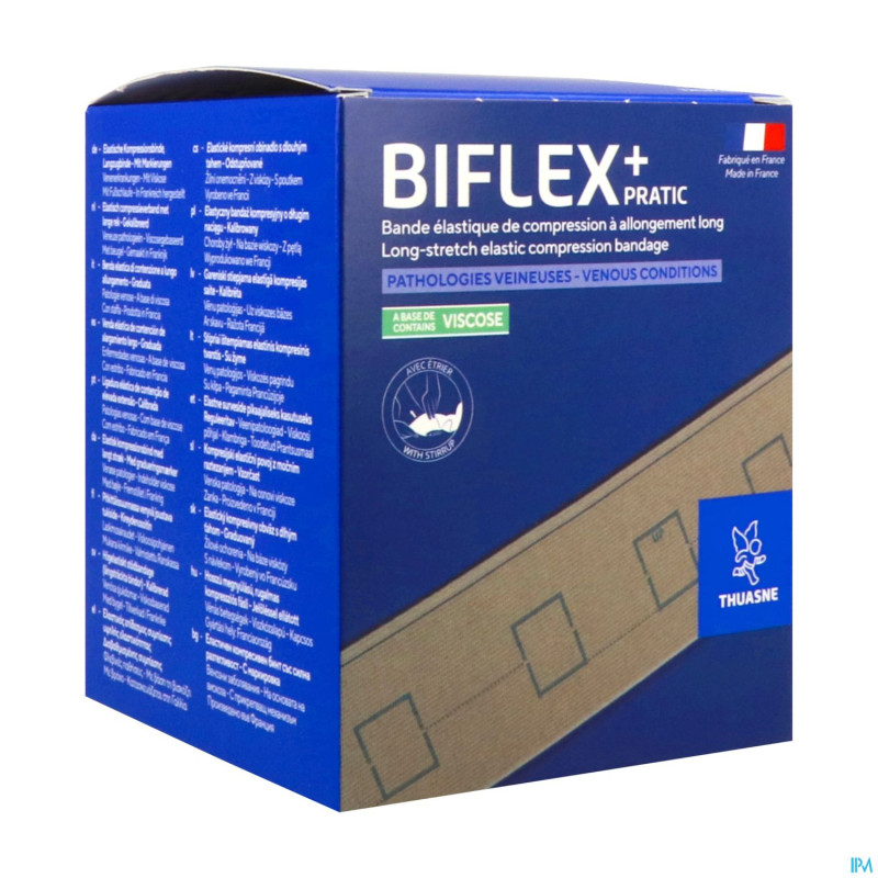 Biflex 16+ medium stretch pratic beige 10cmx4,0m 1