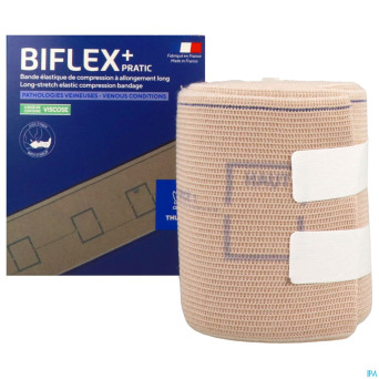 Biflex 16+ medium stretch pratic beige 10cmx4,0m 1