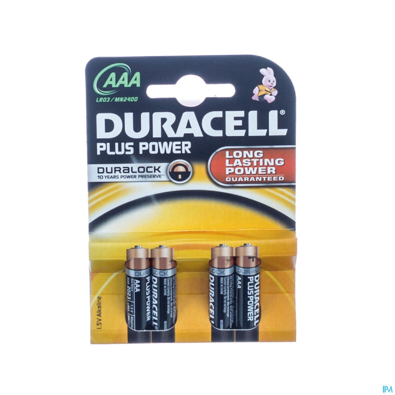 Duracell mn2400/lr03 4