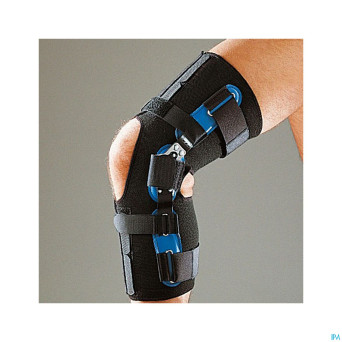 Ligaflex evolution rom genou ouverte noir  t1 2386