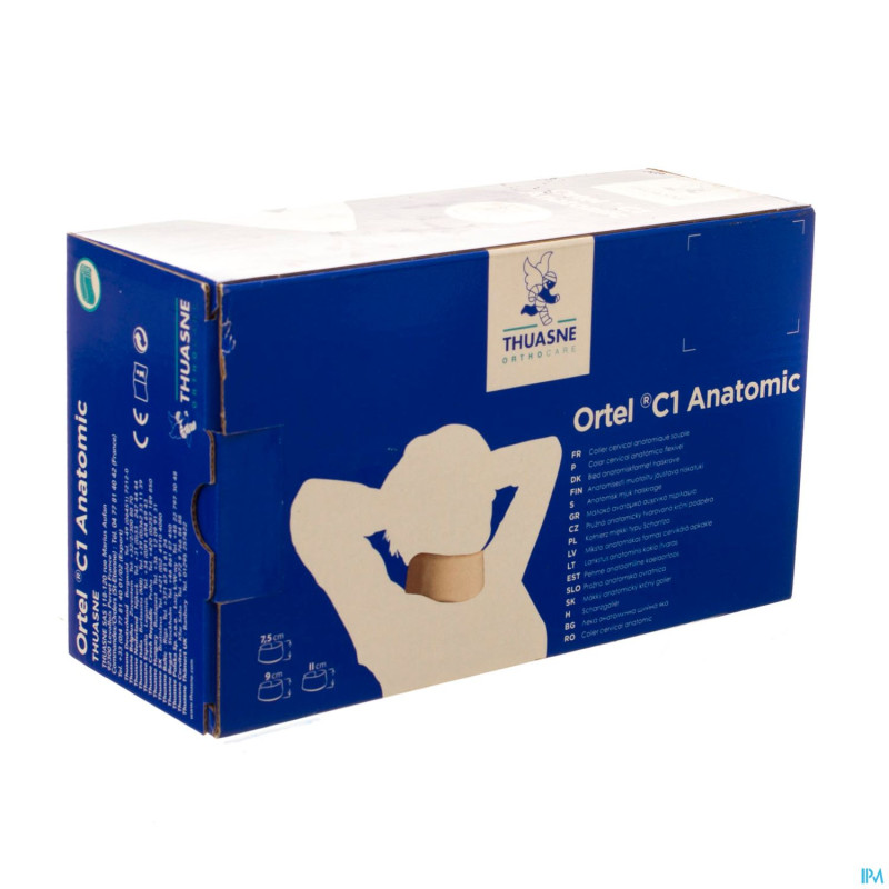 Ortel cervical c1 anatomic bleu    9,0cm t1 239402