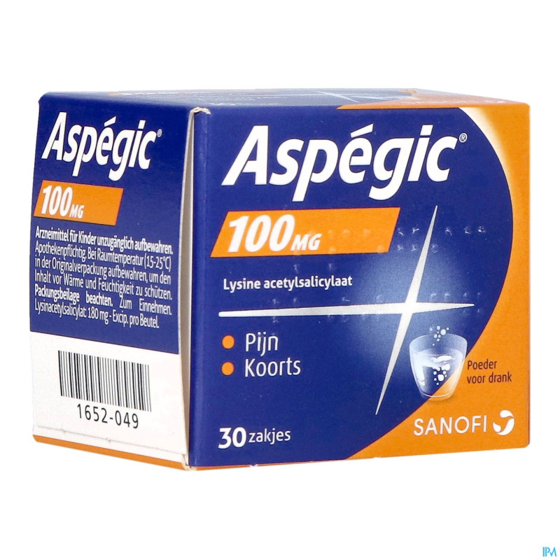 Aspegic  100 pulv 30x 100mg