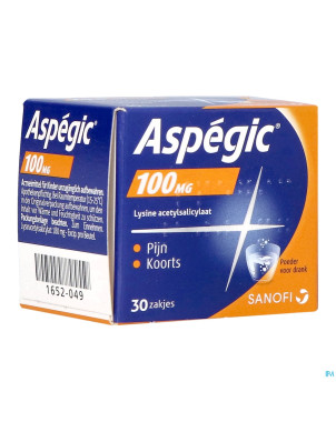 Aspegic  100 pulv 30x 100mg