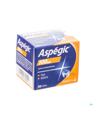 Aspegic  100 pulv 30x 100mg