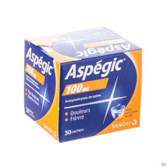 Aspegic  100 pulv 30x 100mg