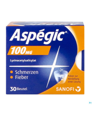 Aspegic  100 pulv 30x 100mg