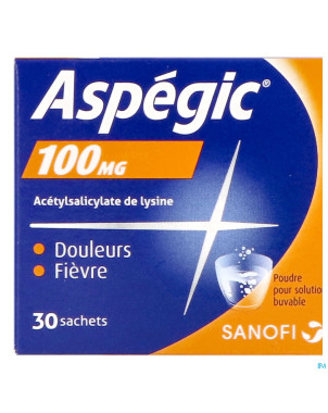 Aspegic  100 pulv 30x 100mg