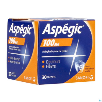 Aspegic  100 pulv 30x 100mg