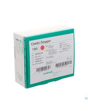 Combistop bouchons rouge 100