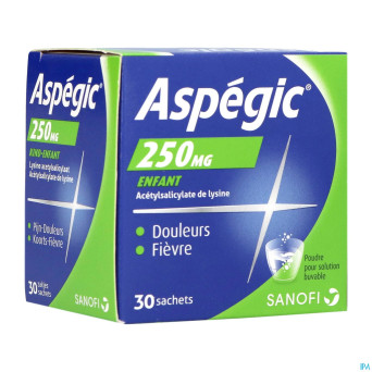 Aspegic  250 pulv 30x 250mg