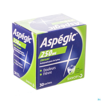 Aspegic  250 pulv 30x 250mg